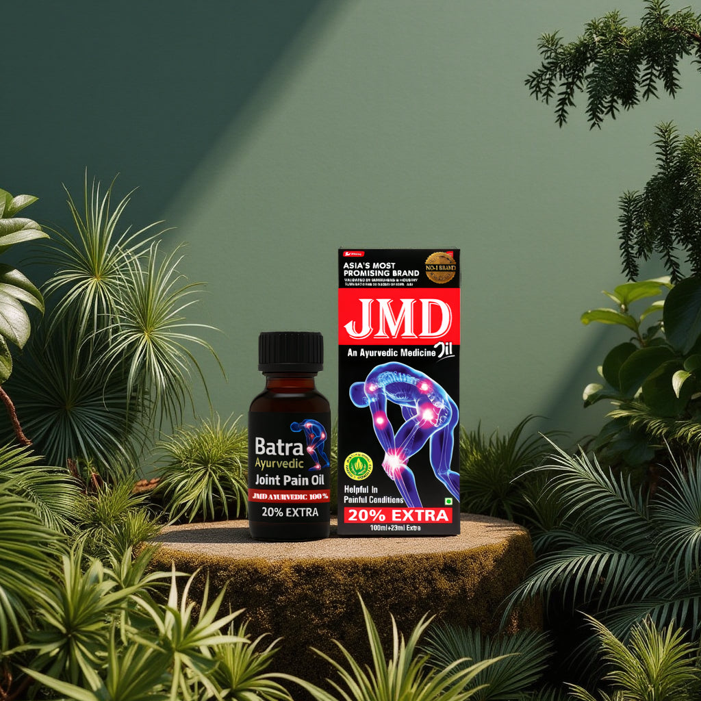 JMD Joint Pain Oil – Instant Relief from Joint & Muscle Pain | 100% Ayurvedic